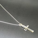 セパレートクロスネックレス シルバー925 × 真鍮 【刻印無料】 セパレート 十字架 クロス ネックレス ペンダント シルバーアクセサリー ブラス メンズ レディース ユニセックス クリスマス 誕生日 ハンドメイド 彫金 箱 ジュエリーボックス Grand Galleria グランドガレリア