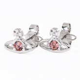 ヴィヴィアンウエストウッド Vivienne Westwood ピアス イヤリング ナノ ソリティア レディース シルバー ローズ 6201003702P783 ジュエリー 送別会 誕生日 結婚祝い 結婚式 彼氏 息子 夫 男性 高級 父の日 母の日【スペシャルラッピング660円(別売り)】 即日発送 彼氏 財布 バレンタイン