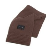 コーチ COACH WOVEN PATCH KNIT SCARF マフラー co100427-252 DARK CAMEL