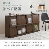 収納家具 ラック フラップ式 ディスプレイ 単品 2台セット RCC-1716 RCC-1716-2S ボックス収納 オープン棚 おしゃれ スリム 壁面 収納 ウォールシェルフ 本棚 雑誌 CD DVD 絵本 棚付き キッチン 子供部屋 一人暮らし