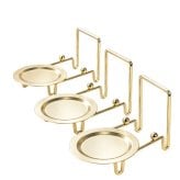 カップ＆ソーサー スタンド ３個セット カップ＆ソーサーを魅せて収納！【ラッピング不可】【ティーカップ】【コーヒーカップ】 カップ＆ソーサースタンド 食器スタンド　インテリア　魅せる収納　コレクション　アンティーク　コレクター
