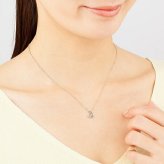 【無料ラッピング】  カナルヨンドシー Canal 4℃ ネックレス シルバー ネックレス キュービックジルコニア レディース ブランド 正規品 新品 ギフト プレゼント 人気 おすすめ 誕生日 記念日 クリスマス 送料無料