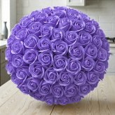 【ソフトパープル】「サヴォンローズ」 花束 ブーケ バラの花束 薔薇の花束 花ギフト フラワーギフト フラワーボックス プロポーズ サプライズ ソープフラワー シャボンフラワー 石鹸フラワー 石鹸の花 石鹸のバラ 枯れない花 インテリア 母の日 父の日 敬老の日 クリスマス バレンタイン ホワイトデー 誕生日 入学 卒業 就職 結婚祝い 結婚記念日 退職祝い 記念日 