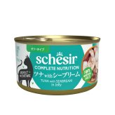 Schesir シシア ツナwithシーブリーム（鯛） 猫缶 キャットフード 85g×12個