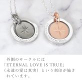 LOVERS SCENE ネックレス レディース ネックレス シルバー LSP0082PKRM-40 ネックレス サークル モチーフ メッセージ ネックレス 誕生日 プレゼント ギフト 記念日 女性 誕生日プレゼント プレゼント 誕生日プレゼント 彼女 妻 おすすめ プレゼント ピンク 人気 ブランド 秋アクセ　秋ジュエリー ご褒美ジュエリー 彼女 ネックレス ギフト バースデー ギフト 記念日