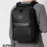 トゥミ TUMI ALPHA アルファ Slim Backpack スリム バックパック 02603581D3 117339 02603581MTGY3 148596 リュックサック ビジネス 通勤 メンズ バッグ ブラック