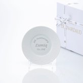 BERNARDAUD ベルナルド エキュム パンプレート 16cm 単品 名入れ彫刻代込み 名前 彫刻 刻印 プレゼント ギフト 記念日 高級 ブランド 開店祝 新築祝 誕生日 お皿 プレート インテリア パン皿 記念プレート