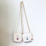 ミッフィー miffy どっとポーチ  (ブルー) ショルダーバッグ MIFFY CHECKシリーズ