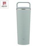 象印 ステンレスキャリータンブラー 400ml グリーン タンブラー シームレスせん 食器洗い乾燥機対応【北海道・沖縄県・離島 配送不可】