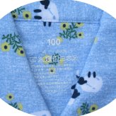 女の子 パジャマ 【春・秋・冬】綿100％ ネル素材 女の子 ひつじ柄 キッズパジャマ 100～120cm（3～8歳） こども ベージュ・ブルー ナイトウェア