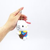 サンリオ ハローキティ ×くまのがっこう マスコット ぬいぐるみ Sanrio