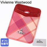 ヴィヴィアンウエストウッド Vivienne Westwood カードケース マグネティックカードホルダー マグネット タータンチェック レディース フレッシャーピンク 5403000WU C009L G201 送別会 誕生日 お中元 結婚祝い 結婚式 彼氏 息子 夫 男性 彼女 妻 女性 財布 高級 父の日 母の日【スペシャルラッピング660円(別売り)】 即日発送ファッション小物 ホワイトデー