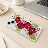 【ほぼ全機種対応スマホケース❁】押し花スマホケース NO.801（着日指定不可） 押し花＆レジン iPhone/Xperia/AQUOS/Galaxy他