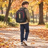 PUMA プーマ リュック 大容量 ラウンドデイパック リュックサック アドルフ2 通学 通園 習い事 普段使い 男の子 キッズ ギフト プレゼント ブラック j20456