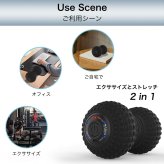 PROBWAY 振動ボール ピーナッツデザイン 最大3200RPM 背中などにも使いやすい セルフケア・ストレッチサポート