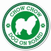 CHOW CHOW チャウチャウ グリーン 肉球 カーサイン 車 マグネットステッカー 犬 マグネット 強力 直径13cm 丸型 おしゃれ かわいい ドラレコステッカー 安全対策 危険運転 煽り運転 アニマル 動物 犬種別 屋外 防水 屋内 肉球マーク