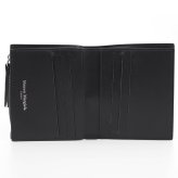 メゾン マルジェラ　Maison Margiela　二つ折り財布　SA1UI0020 P4745 T8103　ブラック　グレインレザー　コンパクト財布　ミニウォレット