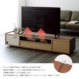 テレビ台 テレビボード ローボード 国産 大理石柄 モルタル柄 日本製 TVボード TV台 収納棚 リビング 収納 テレビラックモルタル調×木目 モダンテイストな 180cm幅