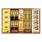 ネスカフェ リプトン はちみつ 詰合せ ティーギフトセット 計20点入 コーヒー 紅茶 カフェラテ セット 純粋はちみつ【北海道・沖縄県・離島 配送不可】