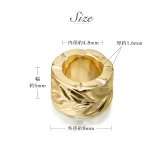 ハワイアンジュエリー ペンダントトップ シルバー925 マイレリーフ 葉 カットアウトチューブ イエローコーティング ネックレス チェーン別売り ペンダントヘッドのみ 夏 サマー 【品番：SP3253】