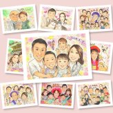 結婚10周年のプレゼントに、特別感のある手描き似顔絵はいかがでしょうか。下書き確認ができるので、安心して贈れます。 似顔絵 結婚記念日 プレゼント 手描き ギフト 贈り物 名入れ 結婚10周年 銀婚式 結婚記念日 両親 家族 夫婦 名入れ 修正無料 下書き確認 かわいい 似てる 喜ばれる サプライズ 結婚10周年 感謝 親孝行 記念日 周年 披露宴 初任給 イラスト ブライダルギフト 傘寿祝い