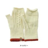 手袋 レディース 指なし 日本製 アームウォーマー フィンガーレスグローブ 日本製 ハンドウォーマー レディース メンズ 男女兼用 ミトン スマホ対応 おしゃれ スマホ手袋 グローブ シュークリーム糸 北欧 無地 あったか 暖かい 指開き かわいい テスタバ