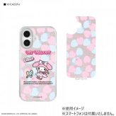 iPhone 16e ケース サンリオ キャラクターズ マイメロディ クリア カバー TPU 耐衝撃 カメラ保護 ストラップホール付き インナーシート付 かわいい おしゃれ サンリオ正規ライセンス品