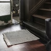 ferm LIVING ファームリビング Way ウェイ マット オフホワイト 70×50 室内おしゃれ インテリア マット 洗える ラグ ラグマット 屋外 人気 シンプル 雑貨