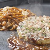 千房 豚玉 いか焼そば セット 2種 計5点入 お好み焼き 冷凍 焼きそば 温めるだけ レンチン 粉もん