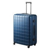 【PROTECA】00144 チェッカーフレーム スーツケース 98L 日本製 プロテカ ガンメタリック 使いやすい 旅行 出張 ユニセックス 7-9泊