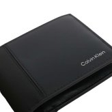 カルバンクライン CALVIN KLEIN 二つ折り財布 折り畳み REFINED MIX BILLFOLD WITH COIN lv04d1304g-ub1 ブラック BLACK