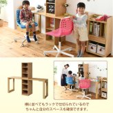 ランドセルラック スリム シンプル ツインデスク 学習机 セット 単体使用可能 付き 学習デスク 子供 机 デスク 子供の机 勉強机 勉強デスク リビングデスク 入学祝い 新生活