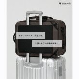 snowpeak Everyday Use 3Way Business Bag リュック 大容量 普段使い ビジネス 通勤 使いやすい レディース メンズ ギフト プレゼント ブラック ac25su401