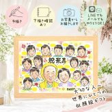 誕生日の記念に、心あたたまる似顔絵をお届けします。 贈り物 米寿 似顔絵 ギフト 名入れ プレゼント 手描き 誕生日 記念日 お祝い 長寿 大人数 ご両親 祖父母 孫 下書き確認 名入れ 修正無料 一生もの 喜ばれる 親孝行 実績多数 宝物 米寿祝い 傘寿 88歳 快気祝い ハロウィン イラスト 初任給 節目 カラフル お祝いの品 サプライズ 披露宴 キレイ 結婚祝い ウェディングギフト