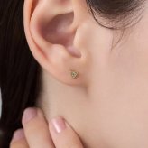 【無料ラッピング】 ヨンドシー 4℃ ピアス 片耳用 K10 イエローゴールド ダイヤモンド レディース ブランド 正規品 新品 ギフト プレゼント 人気 おすすめ 誕生日 記念日 クリスマス 送料無料 4cd522795