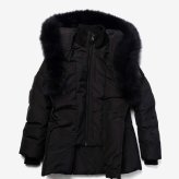 マッカージュ MACKAGE ADALI-BX HOODED DOWN COAT フーデッド ダウン コート ミドル丈 ダウンジャケット ファー レディース アウター
