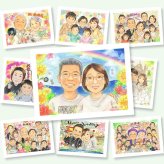 結婚記念日のプレゼントに、似顔絵を見るたびその日の気持ちがよみがえります。修正無料・下書き確認付き。安心してご注文いただけます。 両親 贈り物 似顔絵 ギフト 手描き 名入れ プレゼント 結婚記念日 誕生日 記念 お祝い 両親 お母さん ご夫婦 お父さん 下書き確認 名入れ 修正無料 喜ばれる サプライズ 宝物 かわいい 両親 一生もの 2人 カップル 古希祝い 同窓会 感謝の品 節目 卒寿祝い