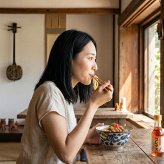 染付4寸マカイ お茶碗 360ml 壺屋焼｜仁王窯 やちむん 沖縄｜ライスボウル 飯碗 ご飯茶碗｜唐草 十草｜夫婦茶碗 ちゃわん ペア｜おしゃれ かわいい｜北欧 韓国 台湾風 カフェ風｜ギフト 新生活 プレゼント｜モダン ナチュラル