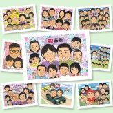 似顔絵 プレゼント 古希祝い ギフト 贈り物 名入れ 手描き 古希 誕生日 長寿 70歳 長寿祝い 大人数 家族 お父さん 両親 お母さん 下書き確認 修正無料 名入れ 一生もの 実績多数 そっくり 親孝行 70歳 長寿祝い 思い出 メモリアル メモリアルギフト 応援 色紙 結婚祝い 記念日 卒寿祝い 節目 イラスト 同窓会 感激 大量注文 感動 ホワイトデー