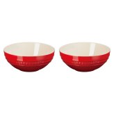 ル・クルーゼ マルチボール 15cm（2個入り） チェリーレッド