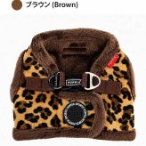 PUPPIA パピア ハーネス 秋冬 フリース ワイルドハーネス プレゼント ギフト 誕生日 S M L XL 小型犬 中型犬 チワワ トイプードル 柴犬 散歩 暖かい 防寒 ベスト型 着せやすい