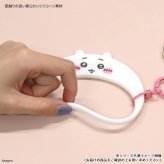 ちいかわ マルチリングプラス シリコンブレスレット ハチワレ CK-109B スマホストラップ 落下防止 リングホルダー カラビナ ストラップホルダー キャラクター グッズ 雑貨