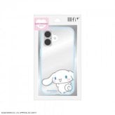 iPhone16 ケース サンリオ シナモロール 耐衝撃 ハイブリッド カバー IIIIfit Clear スマホケース キャラクター かわいい おしゃれ 透明 クリアケース サンリオ正規ライセンス品