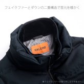 ダウンジャケット メンズ ダウン アウター HALEINE ブランド 防寒 暖かい 軽量 スタンドカラー メンズアウター フェイクファー ダブルファスナー カジュアル ビジネス おしゃれ 秋冬 きれいめ 通勤 大人 休日 ギフト プレゼント 6F (08000361r)