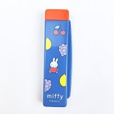 ミッフィー miffy コーム＆ミラー ブルー カラフルサガラ 日本製