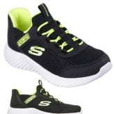 スケッチャーズ スリップインズ キッズ ジュニア スニーカー 男の子 女の子 運動靴 黒 ハンズフリー SKECHERS Slip-ins BOUNDER バウンダー ノーマル幅 403822N 403822L 303585N 303585L
