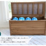 ガーデン収納ベンチ 天然木製ボックスベンチL 幅106 スツール 木製 収納 倉庫 ウッドボックス 物置 庭 物入れ ポリタンク 大容量 ガーデン 屋外 エクステリア ベンチストッカー 屋外収納ベンチ 収納ボックス 家具 インテリア リビング 新生活