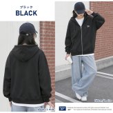 Reebok リーボック ジップパーカー レディース メンズ rm-6105 スウェットパーカー フルジップ 長袖 フーディー 裏起毛 暖かい ロゴ 刺繍 ビッグシルエット オーバーサイズ 羽織り スポーティ カジュアル M L LL 2026FW Karlas 別注