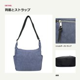 EDWIN エドウィン ショルダーバッグ ラッシュ 横型 斜め掛け ショルダー かばん 普段使い 使いやすい シンプル メンズ ギフト プレゼント ブラック ew016
