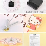 ハローキティ ポムポムプリン 壁掛け時計 サンリオ sanrio 掛け時計 アクリル ウォールクロック 透明 クリア キャラクター 時計 とけい 子供 大人 かわいい おしゃれ インテリア 子供部屋 リビング 寝室 誕生日 プレゼント ギフト キティ 新生活 お祝い 模様替え 保証書付き